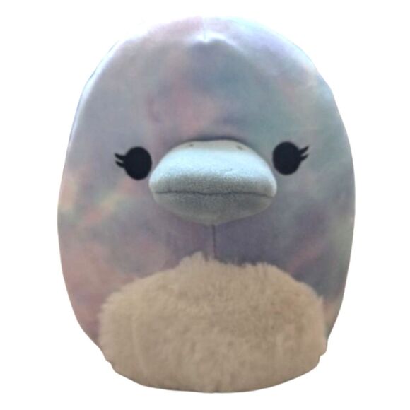 Squishmallow Mitch the Platypus Plush 8" Watercolor Tie-Dye Stuffed Animal - Picture 1 of 6